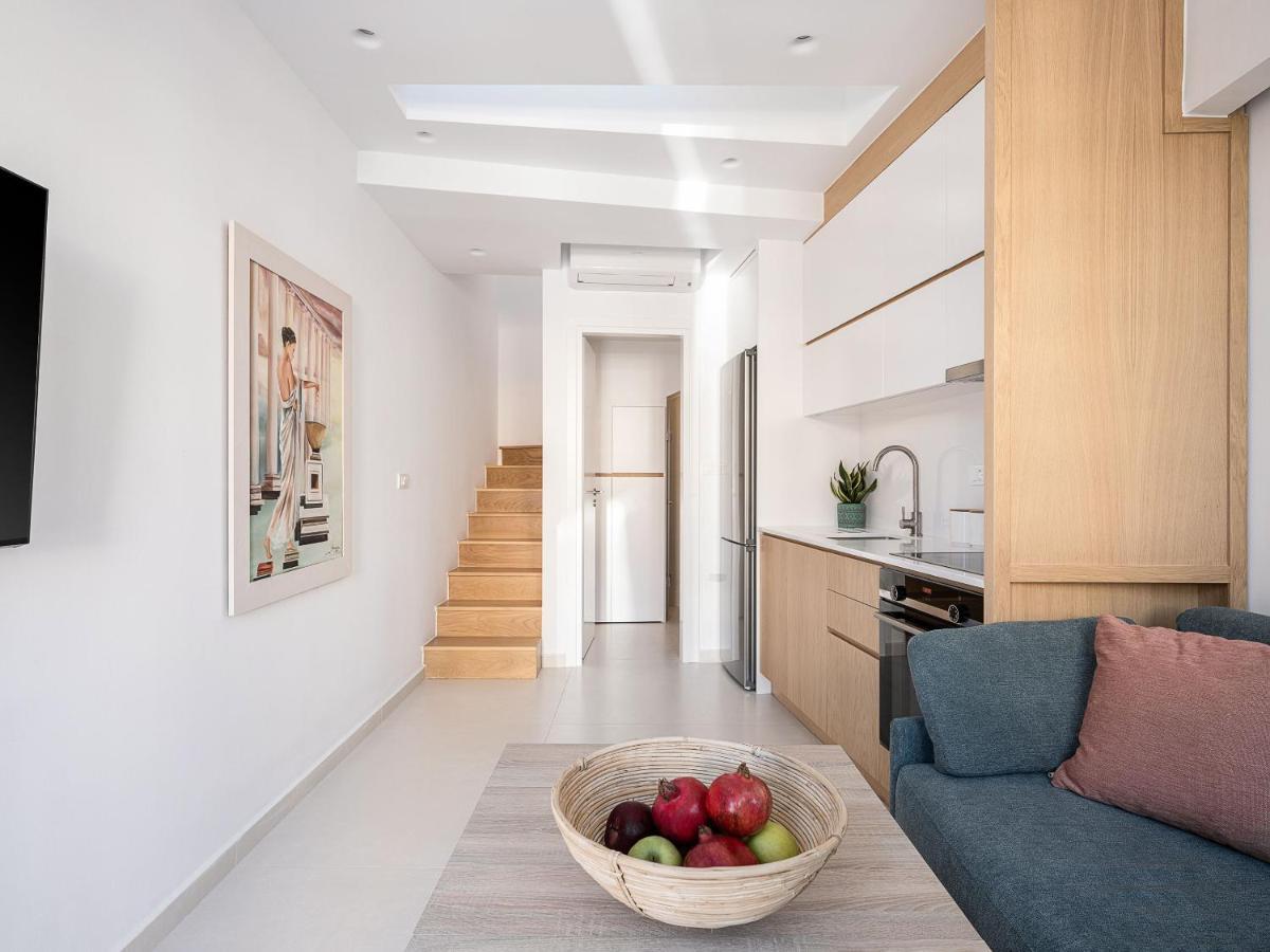 Mythodea Luxury Suites Hriszí Aktí Haniá Kültér fotó